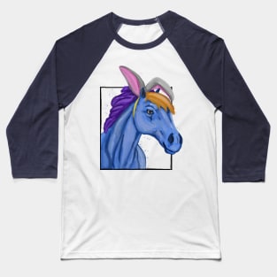 Colorful Easter horse Baseball T-Shirt